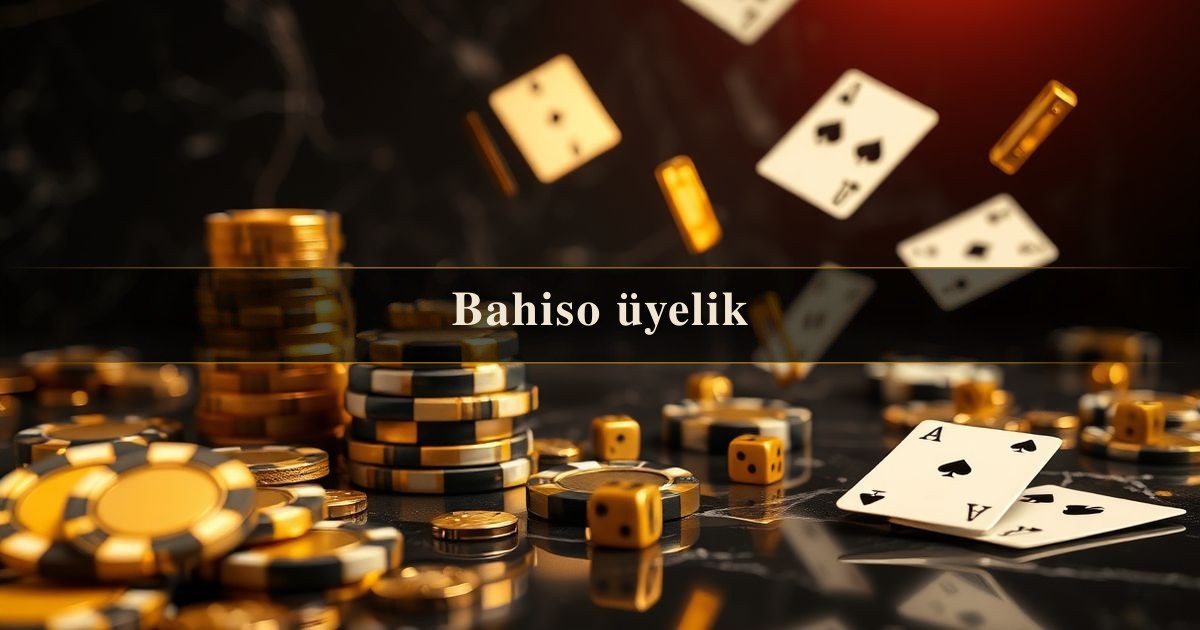 Bahiso üyelik