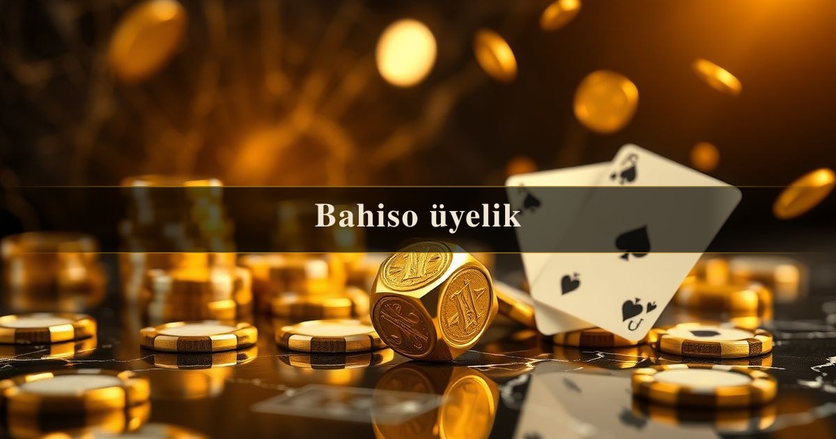 Bahiso üyelik